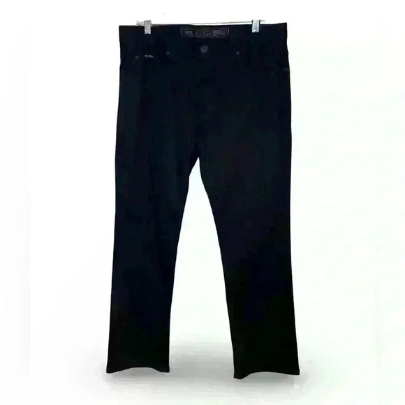 Armani Collezioni J15 Men's Dark Wash Blue Reg Fit Straight and Tight Leg Sz 34 - Picture 1 of 8